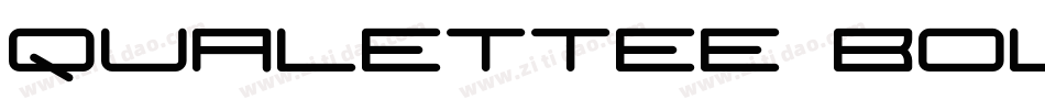 Qualettee Bold字体转换